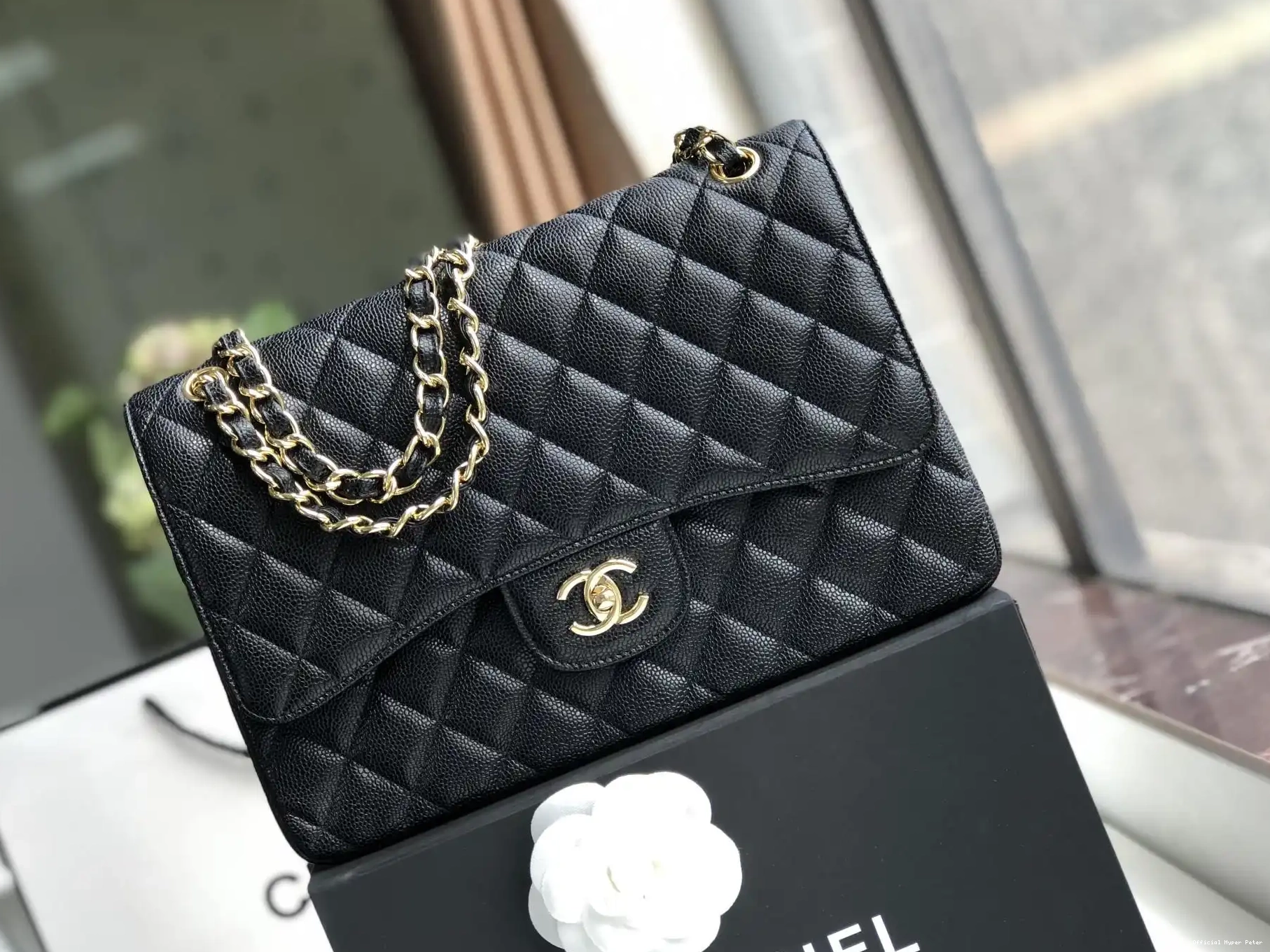 CHANEL 30CM BAG FLAP 0526